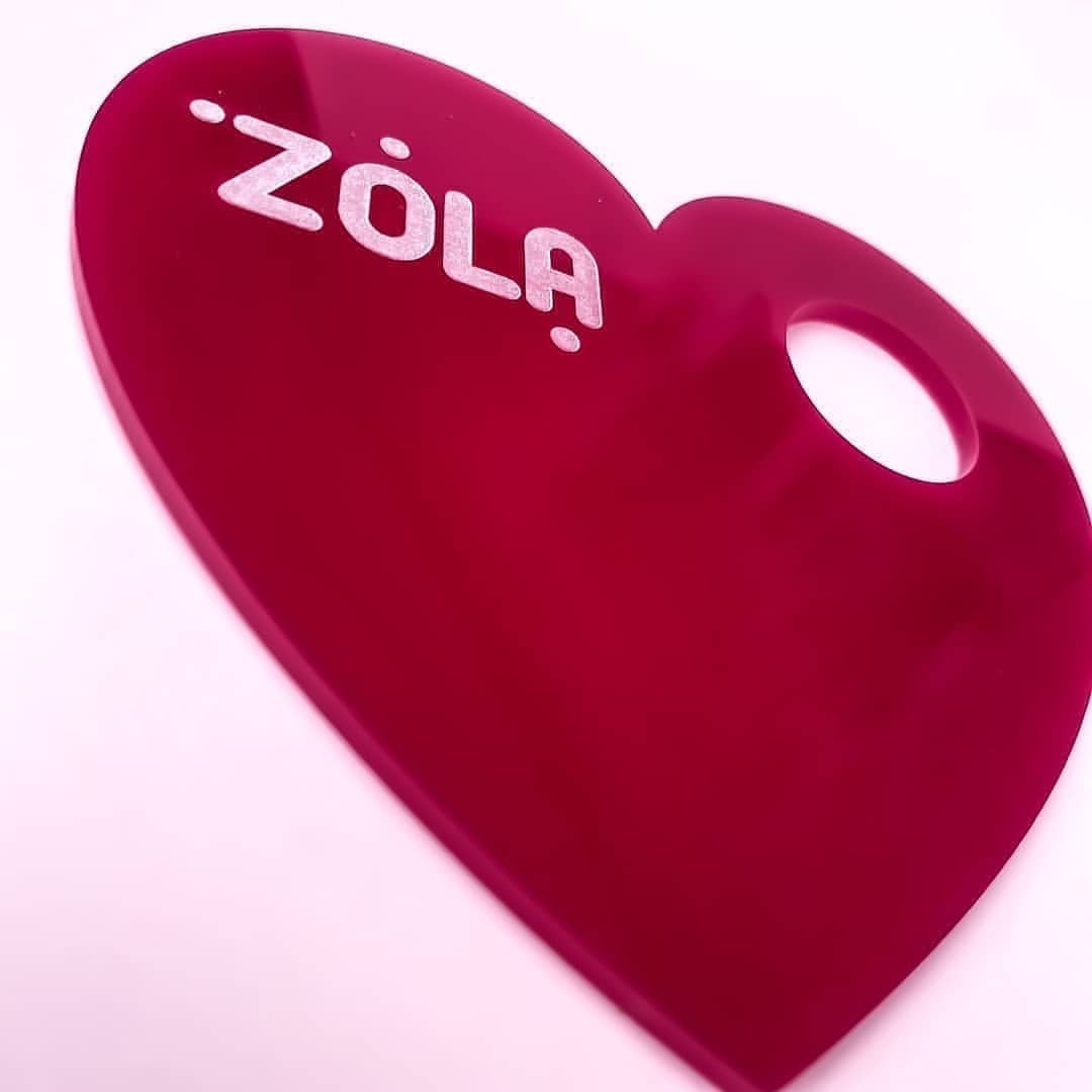 Paleta en forma de Corazon