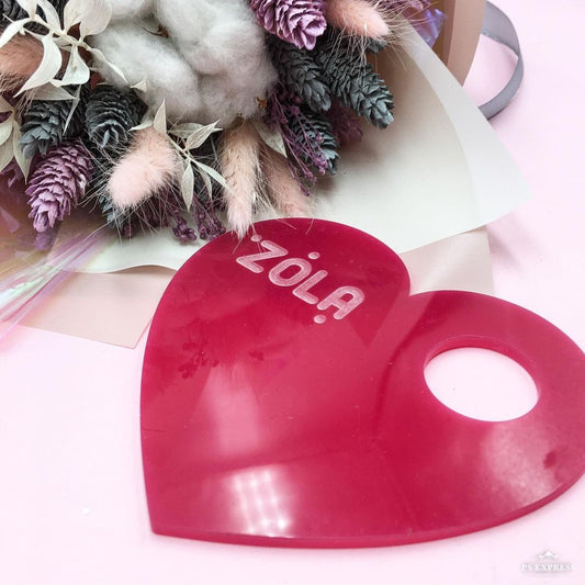 Paleta en forma de Corazon